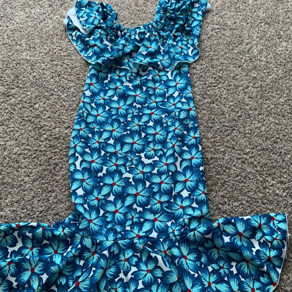 Flower print LuLaRoe dress
